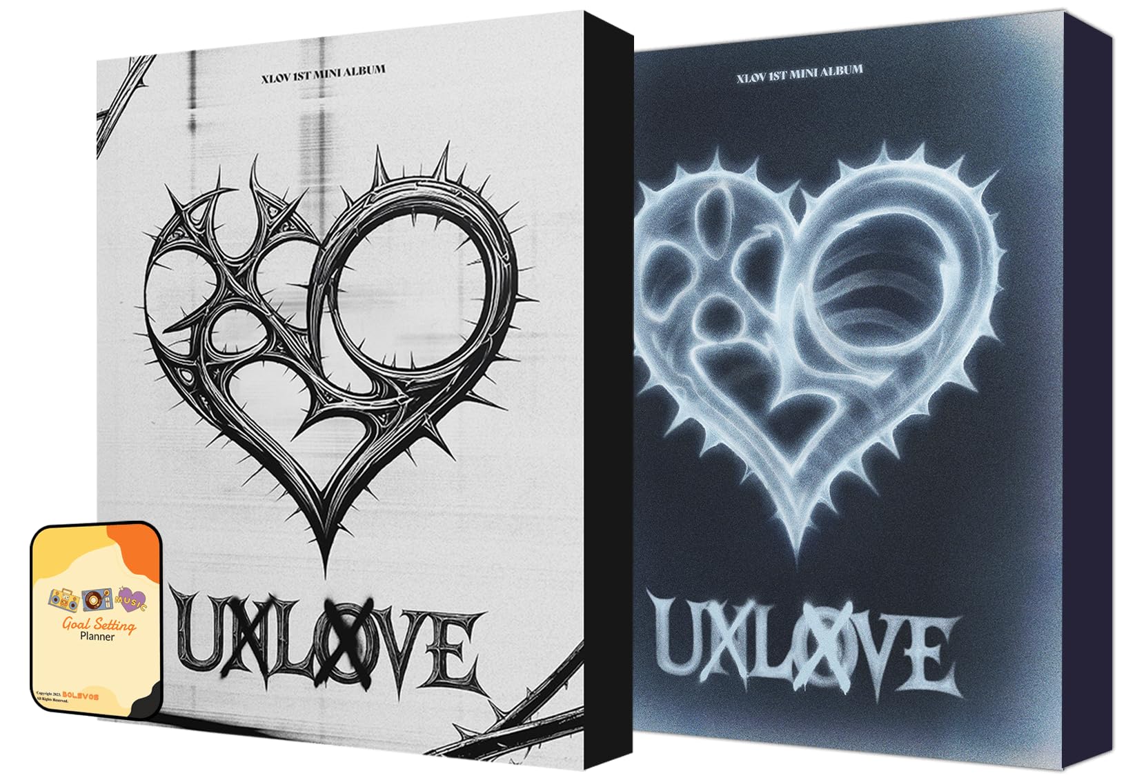 XLOV UXLXE Album [Random ver. (STANDARD Ver.)]+Pre Order Benefits+BolsVos Exclusive Idol-Inspired Digital Merches