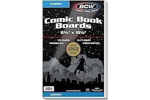 BCW Current Comic Book Backing Boards (100 Pack)
