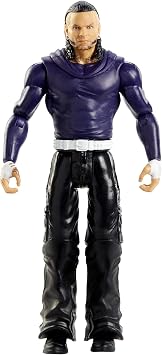 WWE Jeff Hardy Action Figure, Posable 6-in Collectible for Ages 6 Years Old and Up