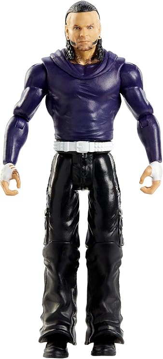 WWE Jeff Hardy Action Figure, Posable 6-in Collectible for Ages 6 Years Old and Up