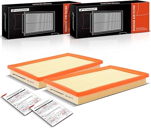 A-Premium Paquete de 2 filtros de aire de motor para CA10677, compatible con Toyota RAV4 2013-2018, Avalon 2013-2019, Camry 2012-2017 y Lexus ES300h