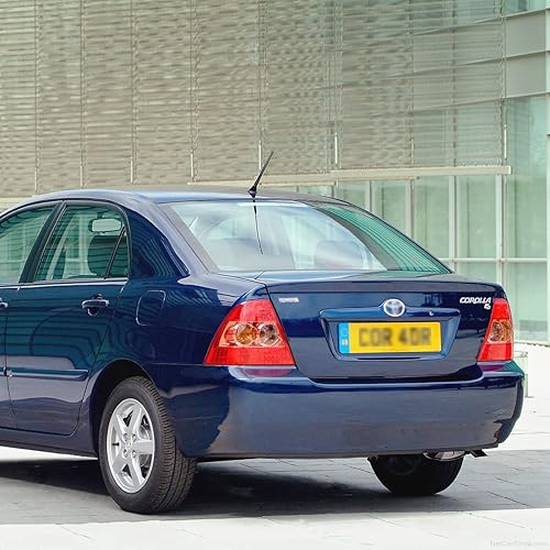Miniatura 7 de Antena de 7 pulgadas para Toyota Corolla (2003-2008), antena Toyota Corolla, repuesto de mástil de antena de goma flexible