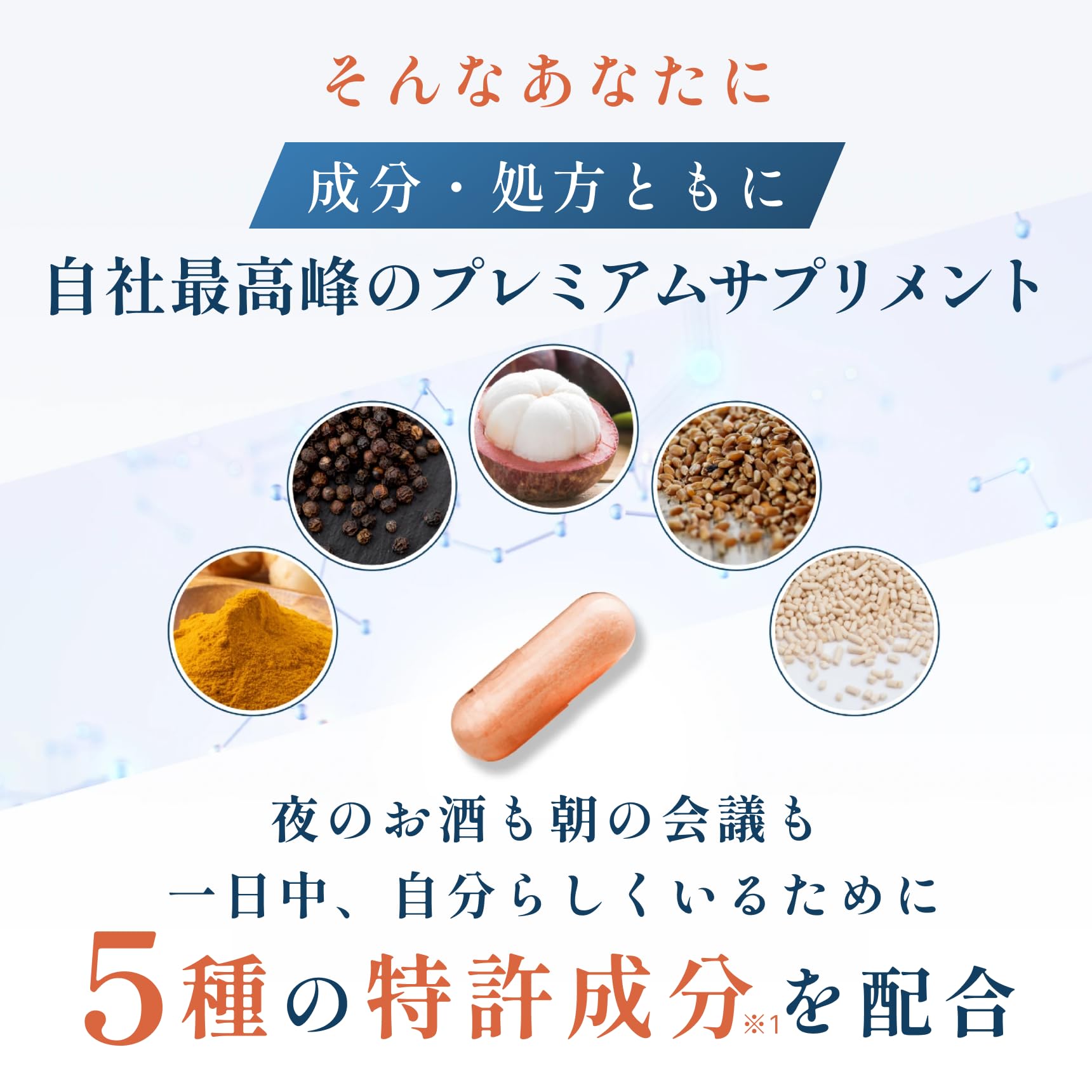 Amazon | 晩酌サプリ ウコン 酢酸菌酵素 高吸収型 クルクミン
