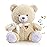 BEREST Sleeping Bear Baby Sleep Soother- Mom\'s Heartbeat White Noise Machine Infant Stuffed Animal Bear Toy Sleeping Aid, Nursery Decor with Baby Cry Sensor, Night Light, 9 Soothing Sounds Therapy