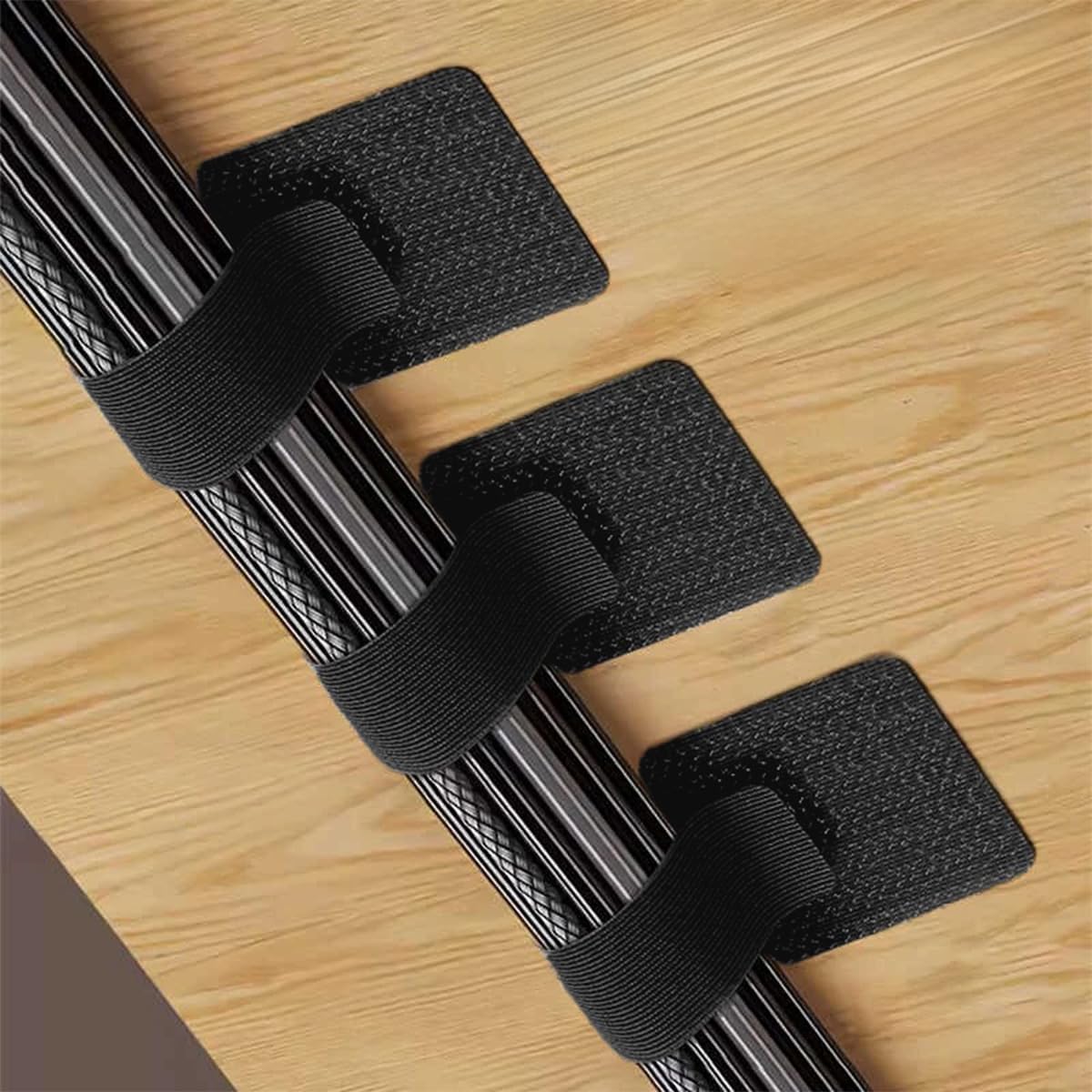 20 Pcs Cable Organizer Cord Organizer Cable Ties Cord Management Straps Desk Accessories Reusable for Home and Office