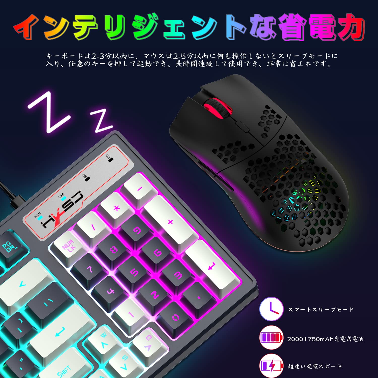 ゲーミングPC一式　RTX4070super マウス、キーボードセット ゲーミングPC一式 RTX4070super マウス、キーボードセット