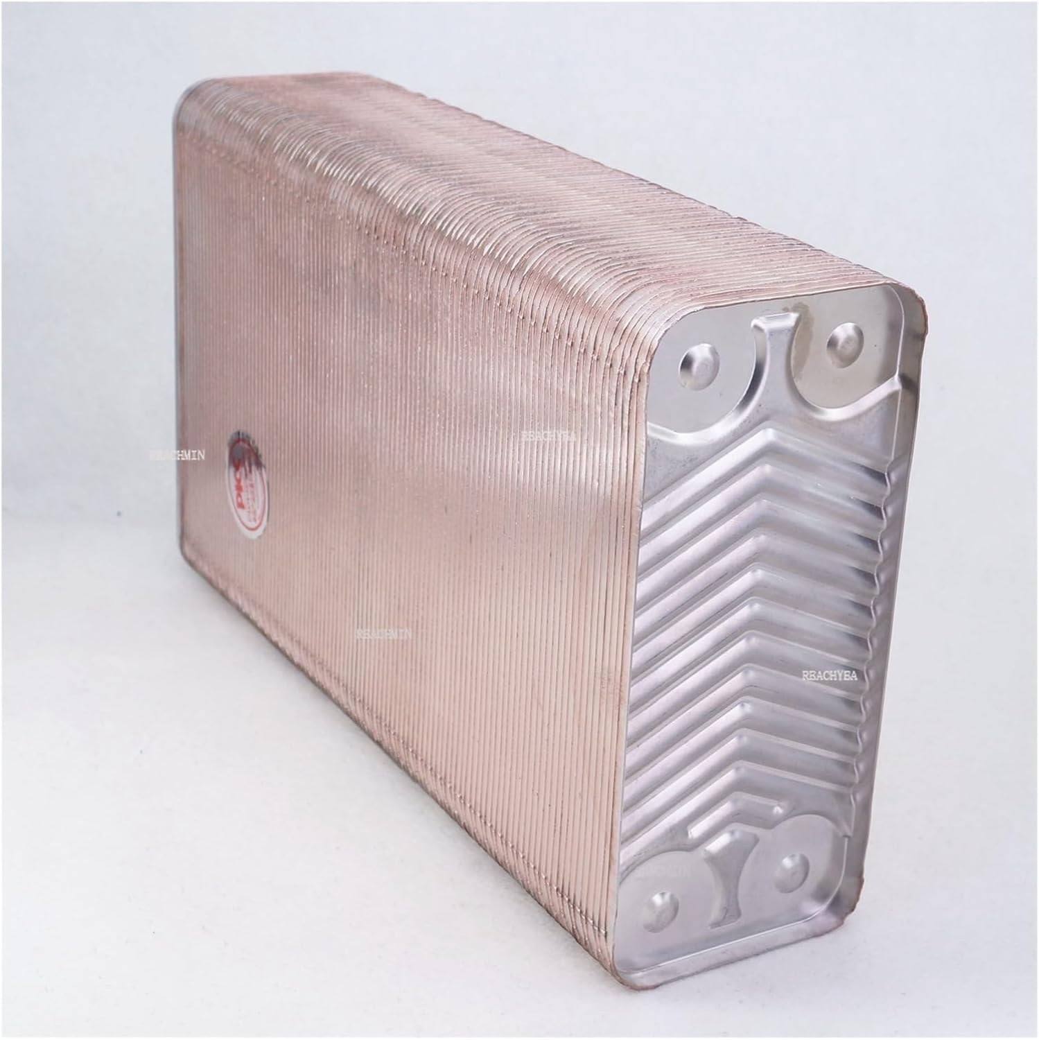 100 Plates 20KW Heat Exchanger Beer Wort Chiller Cooler SUS 304 Stainless Steel for Homebrew Cooling