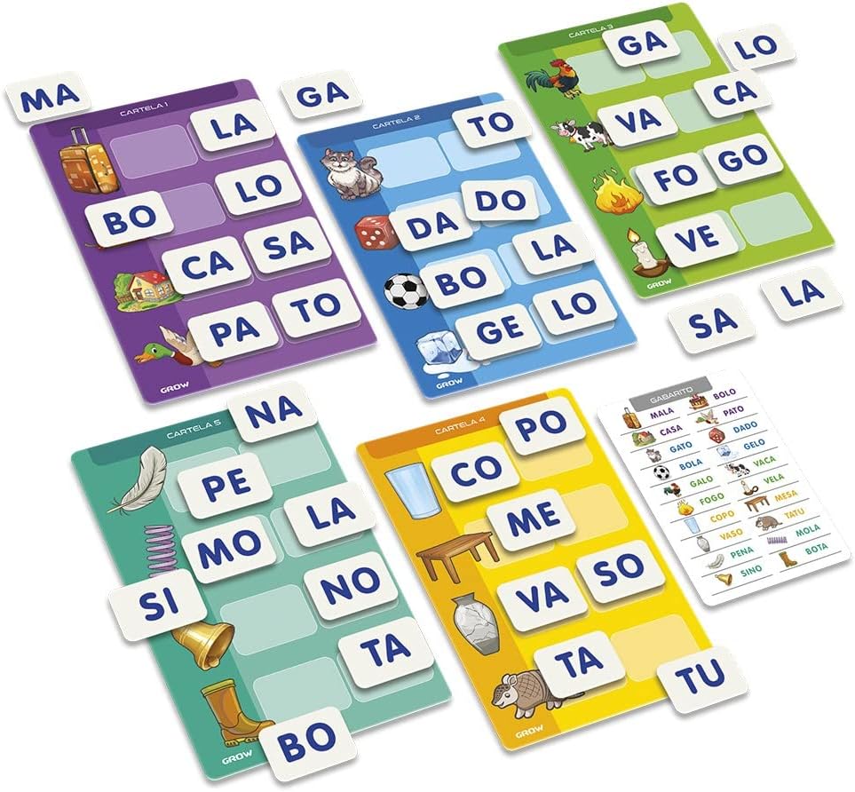 Jogo de Memória Sílabas