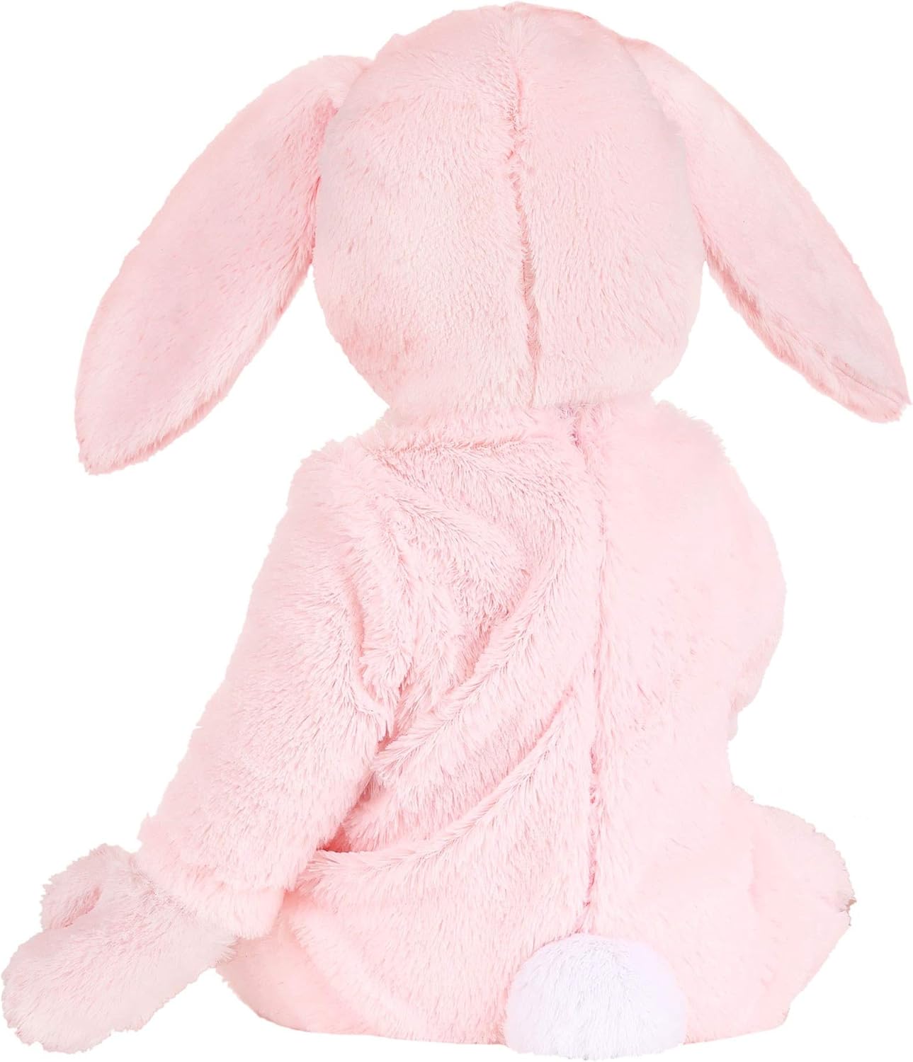 Infant Pink Rabbit Costume | Baby Fluffy Bunny Outfit with Jumpsuit, Headpiece, Mitts, & Booties | Easter or Halloween - Image 2