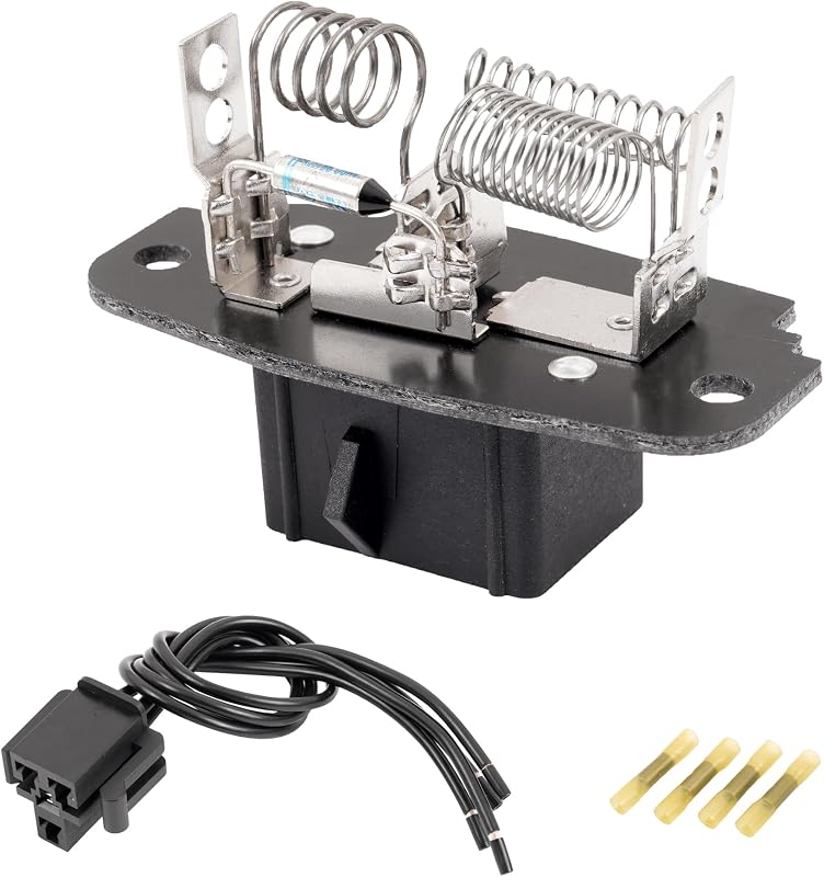 Resistor do Motor do Ventilador HVAC Dianteiro Humoony com Chicote para Ford Explorer, Ranger, Explorer Sport Trac e Mercury Mountaineer – Kit