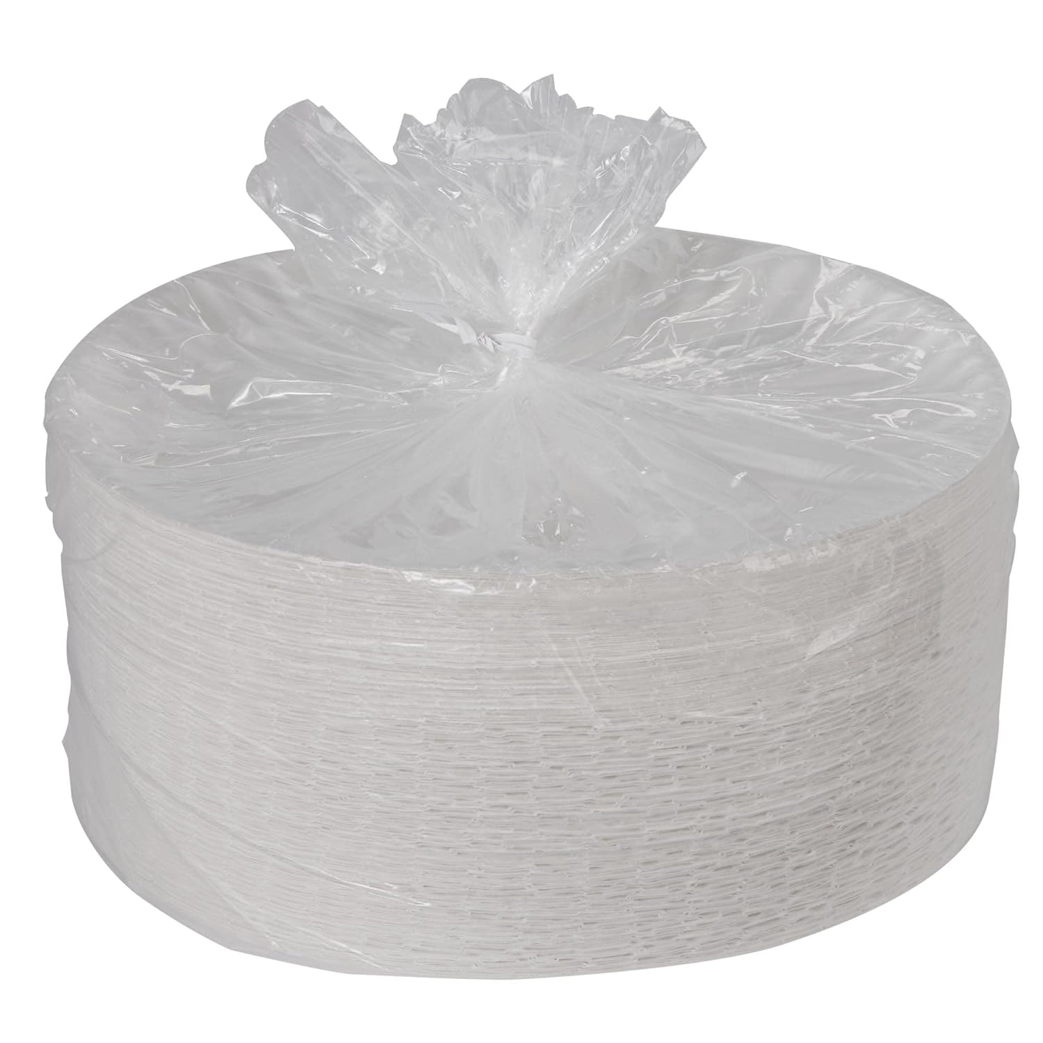 Dixie 9" Light-Weight Paper Plates by GP PRO (Georgia-Pacific); White; 709902WNP9; 1;000 Count (250 Plates Per Pack; 4 Packs Per Case)