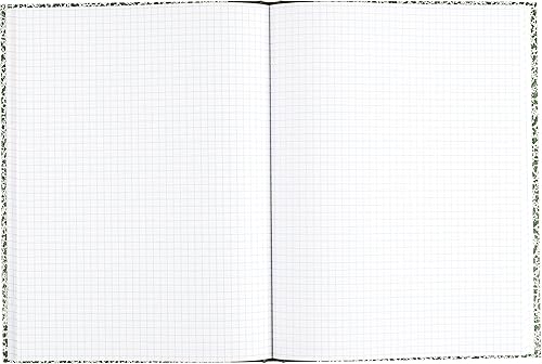 Miniatura 6 de National Composition Lab - Cuaderno con regla cuadrille, cubierta verde, (60) hojas de 10.13 x 7.88