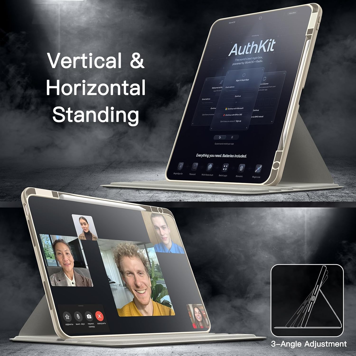 Capa Giratória JETech para iPad Air 13" (2025) - Review Testado 7 Dias