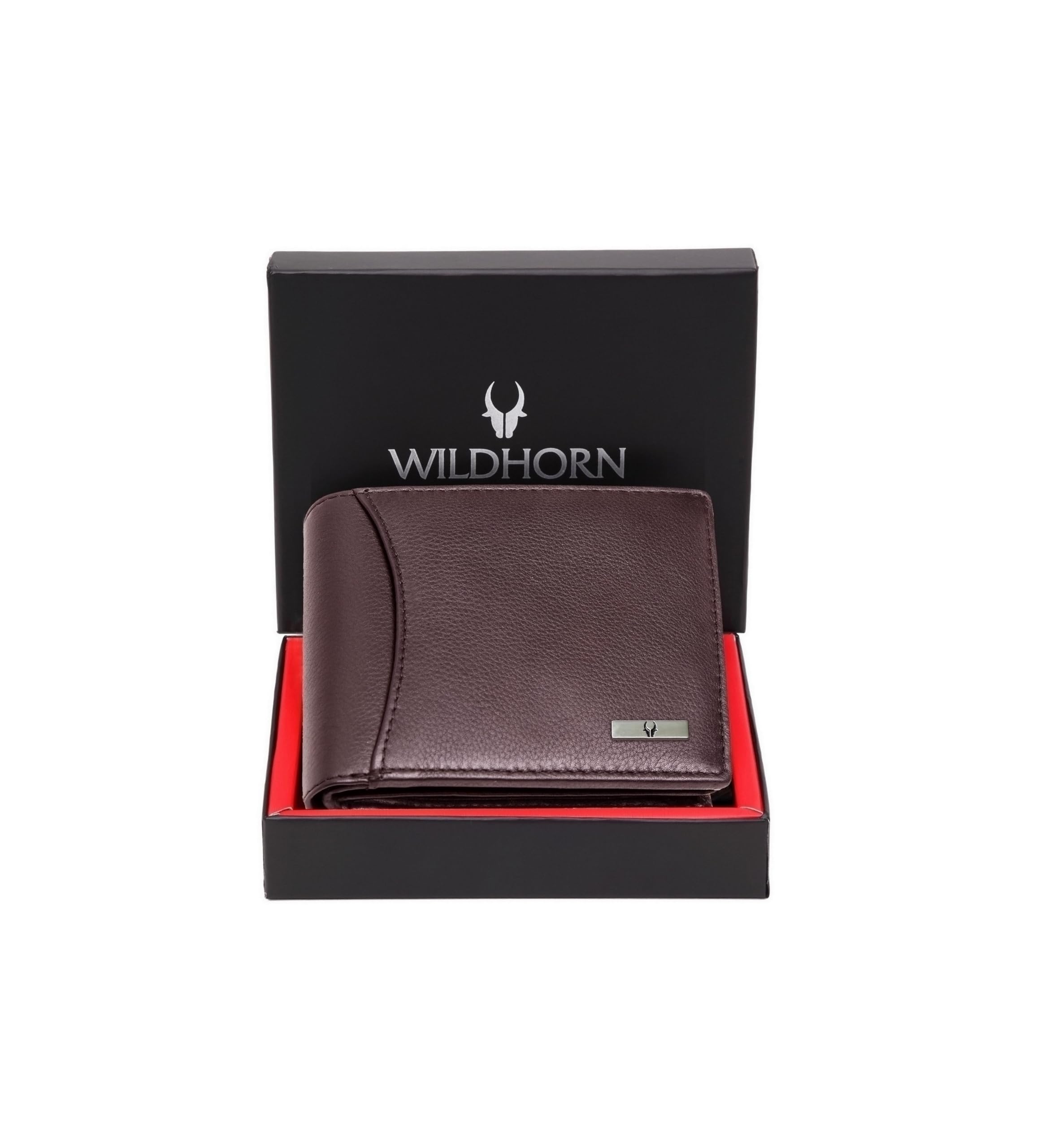 Rfid Protected Leather Wallet For Men, Brown