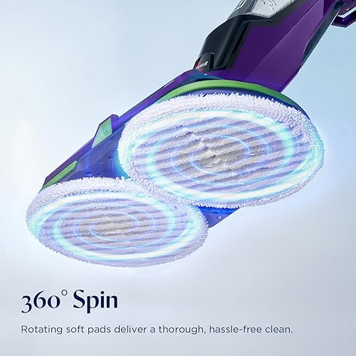 Miniatura 3 de Bissell® Spinwave - Limpiador de suelo duro para mascotas sin cable 18V con toallitas lavables para pisos sellados, 23157