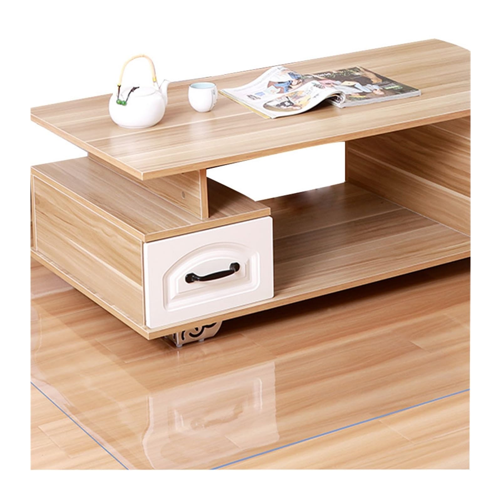 Nappe en verre souple PVC étanche contre les taches de cuisine