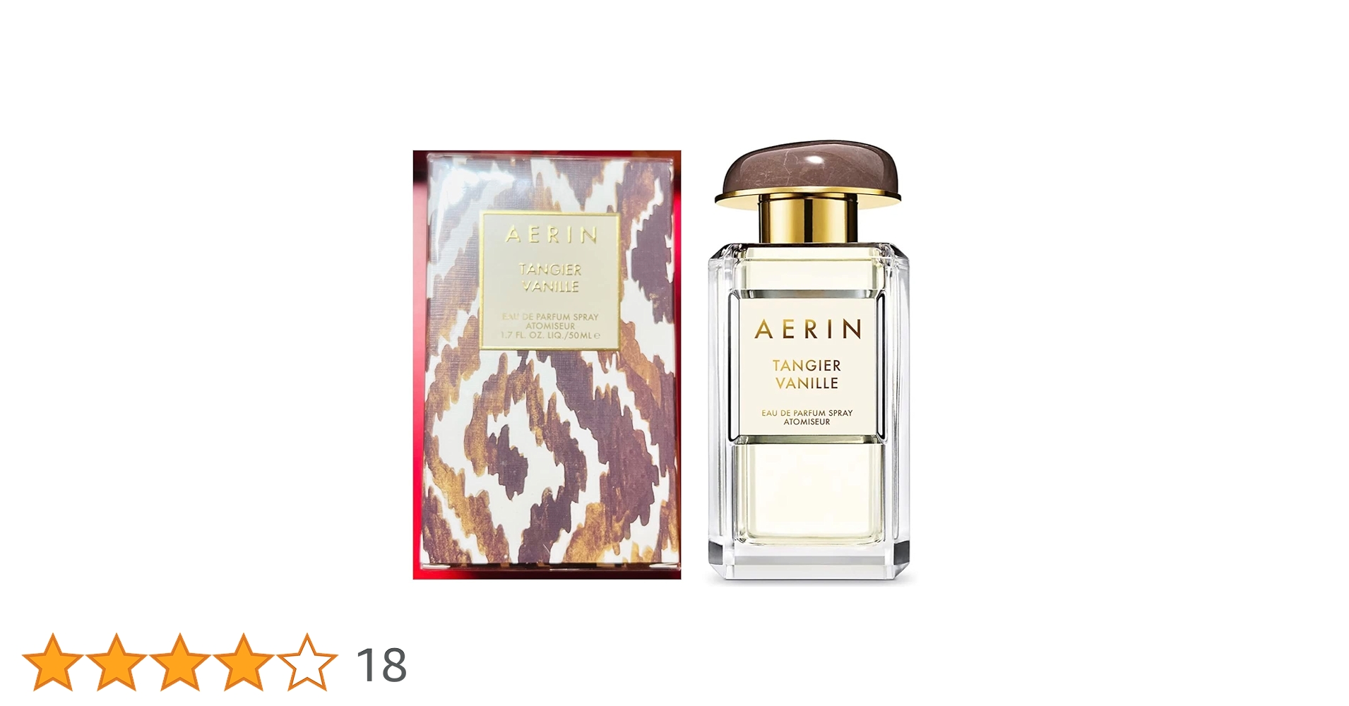 Aerin Tangier Vanille Eau De Parfum Spray 50ml : Amazon.com