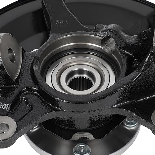 Miniatura 7 de INEEDUP Conjunto de cubo de cojinete delantero de nudillos para 2004-2006 para Toyota Camry 2.4L lado izquierdo delantero y lado derecho 698-399,