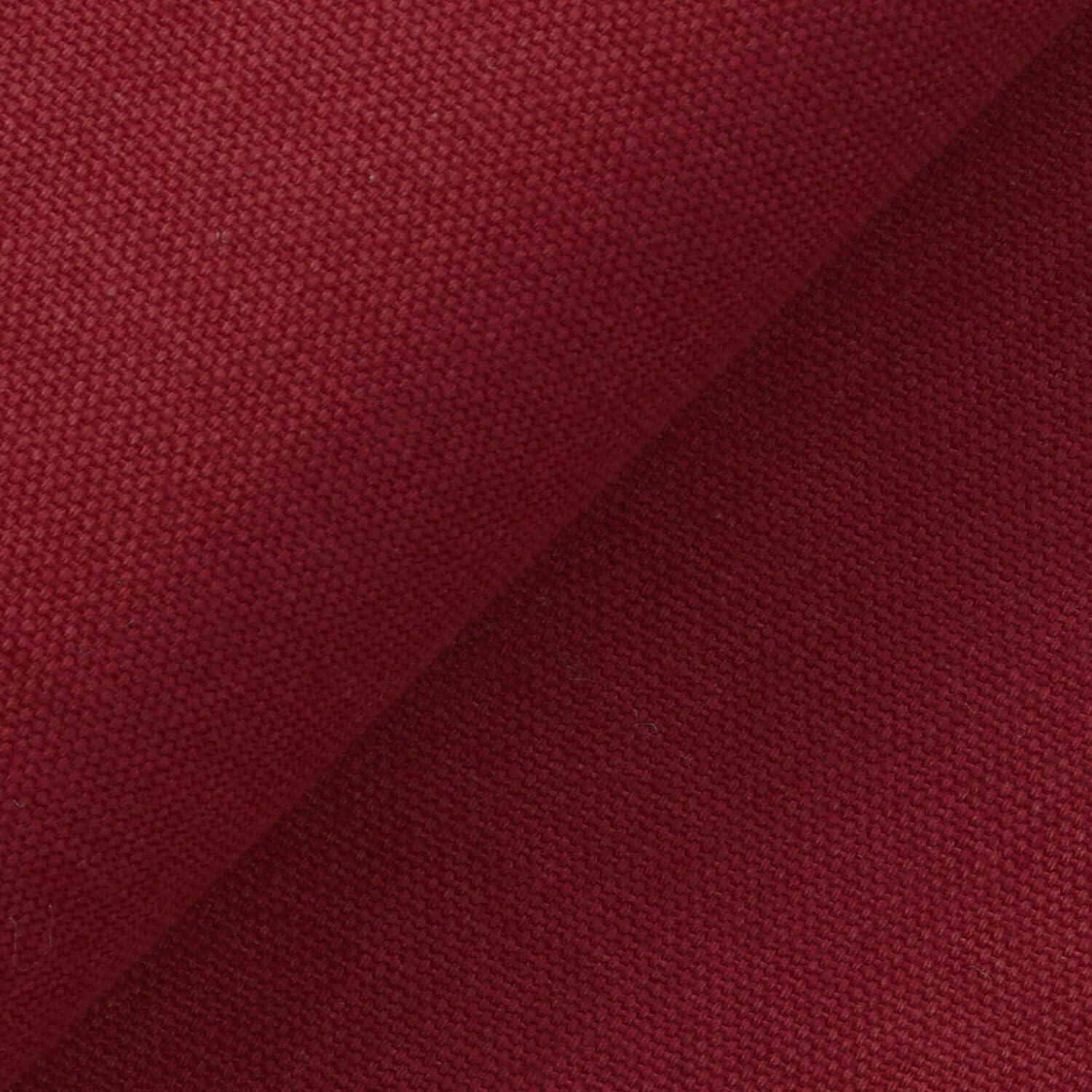 10 Oz Cotton Duck Canvas Hypoallergenic Medium Weight Fabric by The Yard for Sewing Accessories & Upholstery - Burgundy (5 Yards)