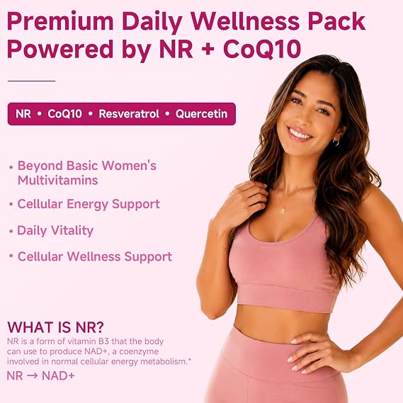 Multivitamin for Women, All-in-One Vitamin Packs, 30 Servings