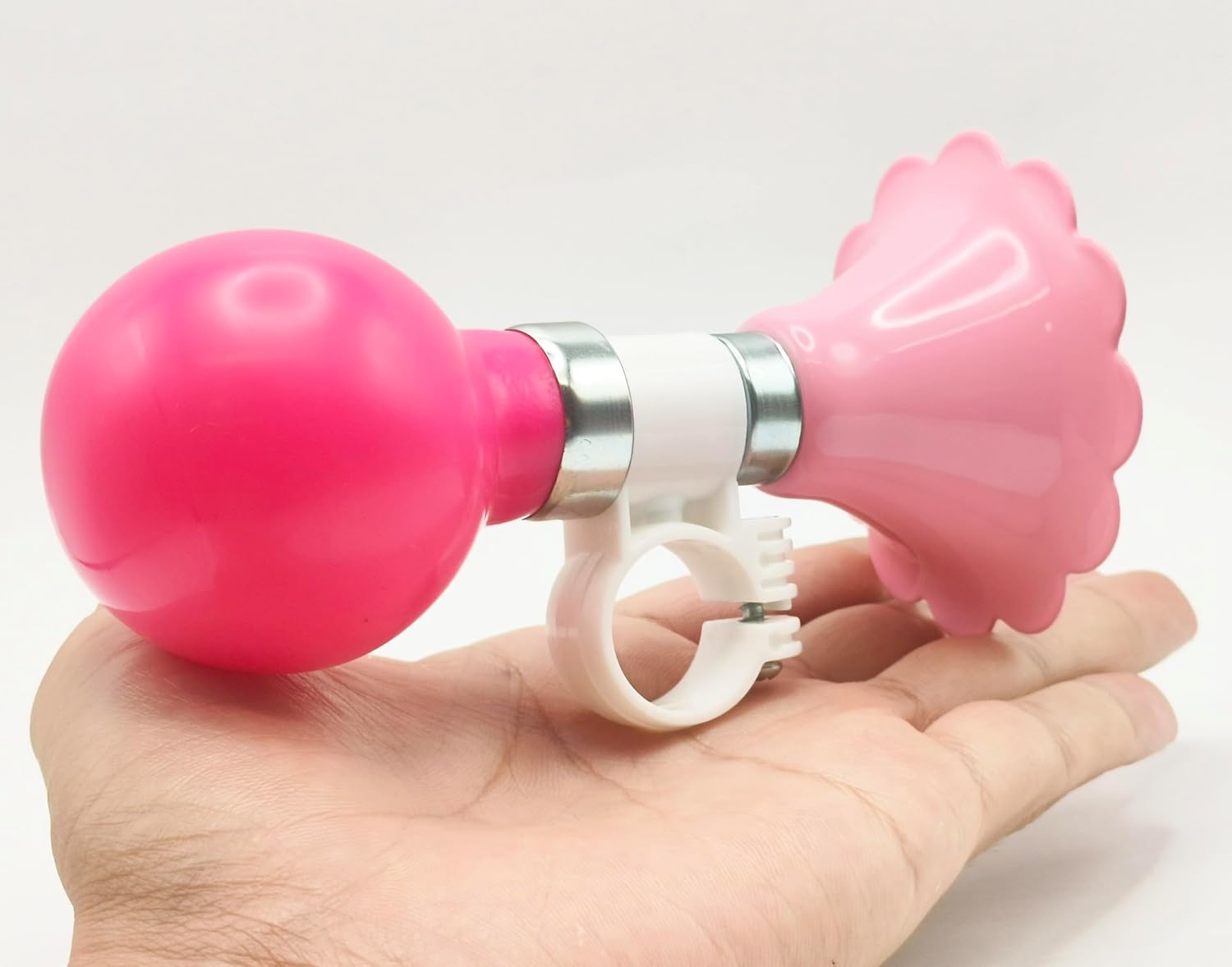 Kids Bike Horn, Cute Bicycle Handlebar Air Horn for Girls, Toddlers Universal Bike Accessories for Tricycle, Balance Bike, Scooter