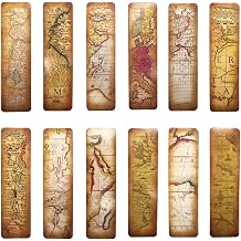 Vintage Style Bookmarks for Women Men, 30PCS The Secret of Map