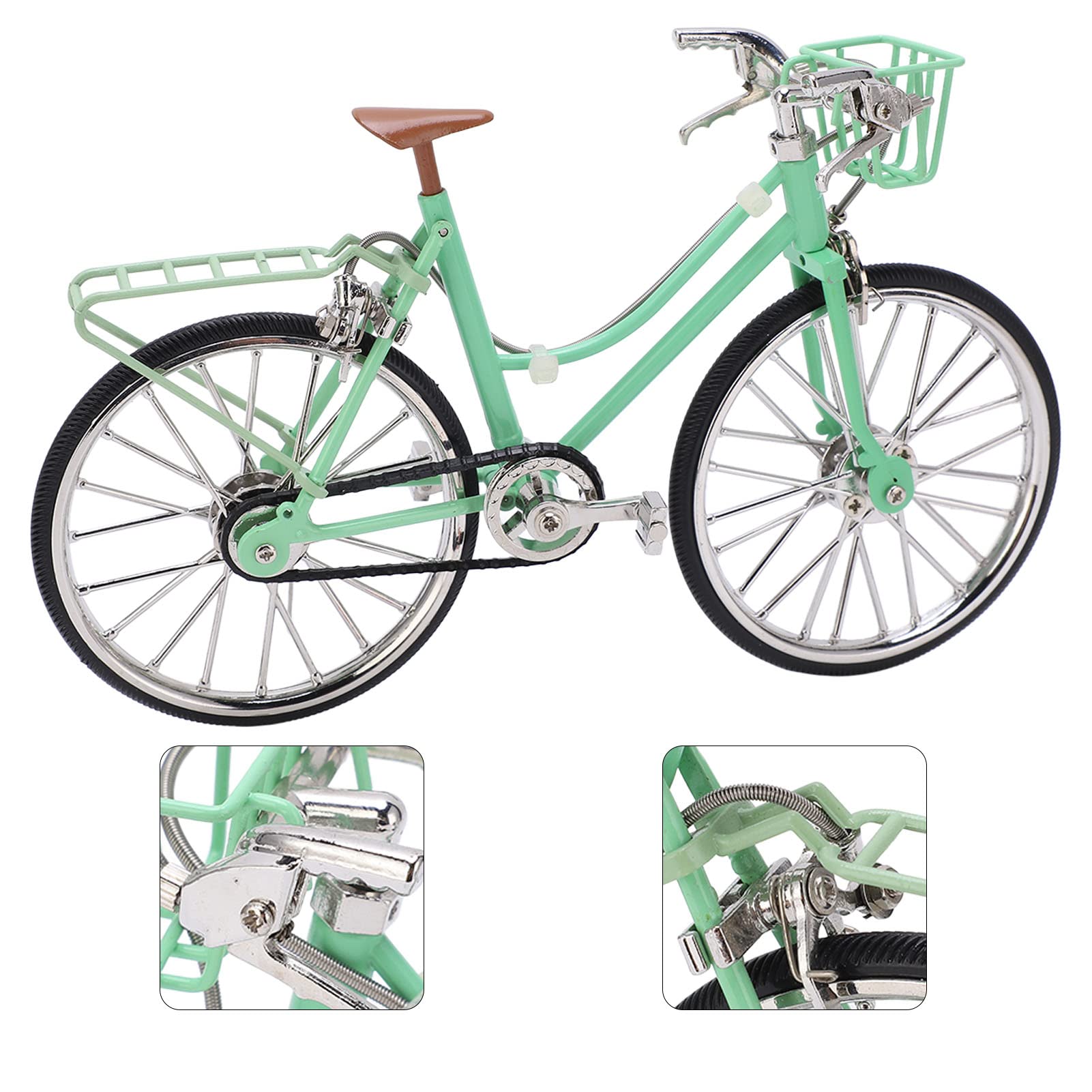 Modèle de vélo, Sculpture en métal, ornements de vélo d'art de fer Modèle de vélo, Sculpture en métal, ornements de vélo d'art de fer