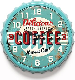 Adeco Retro Iron Wall Clocks product image