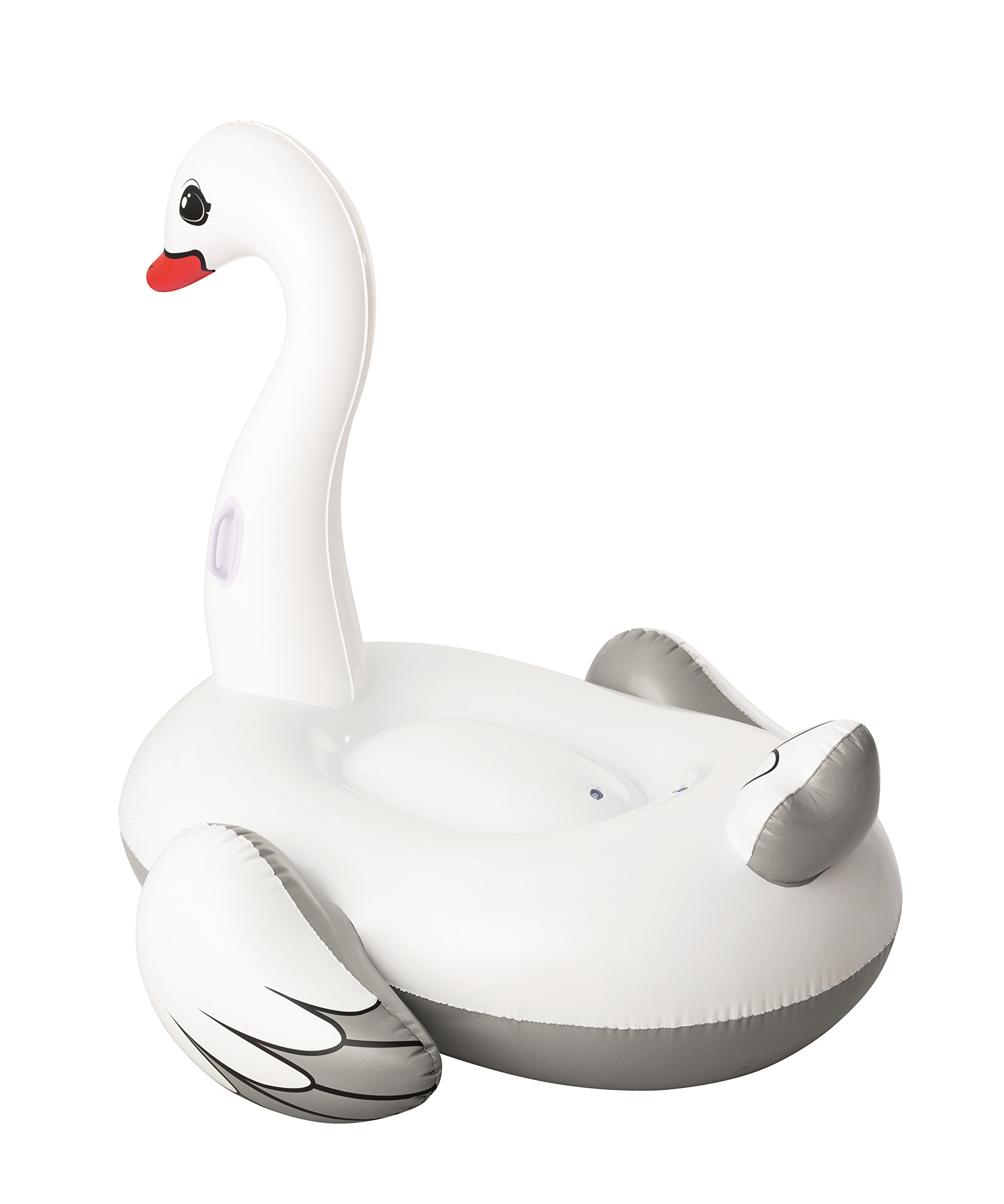 Bestway 4111 Supersized Swan Rider pływający zwierzak, 196 x 174 cm