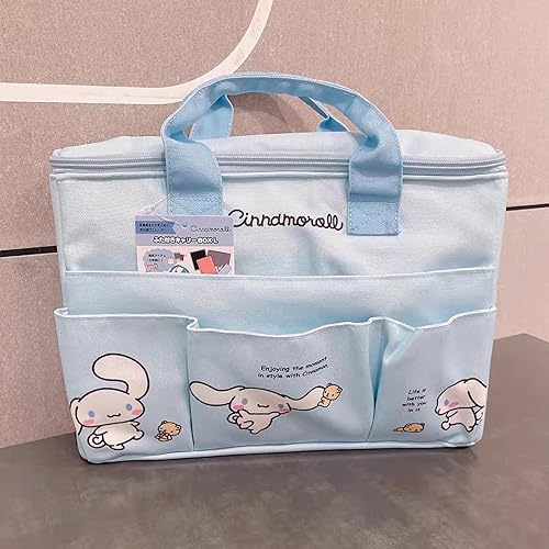 Miniatura 2 de Bonita bolsa de lona con 4 bolsillos, resistente con cierre de cremallera superior, regalo para mujeres trabajadoras