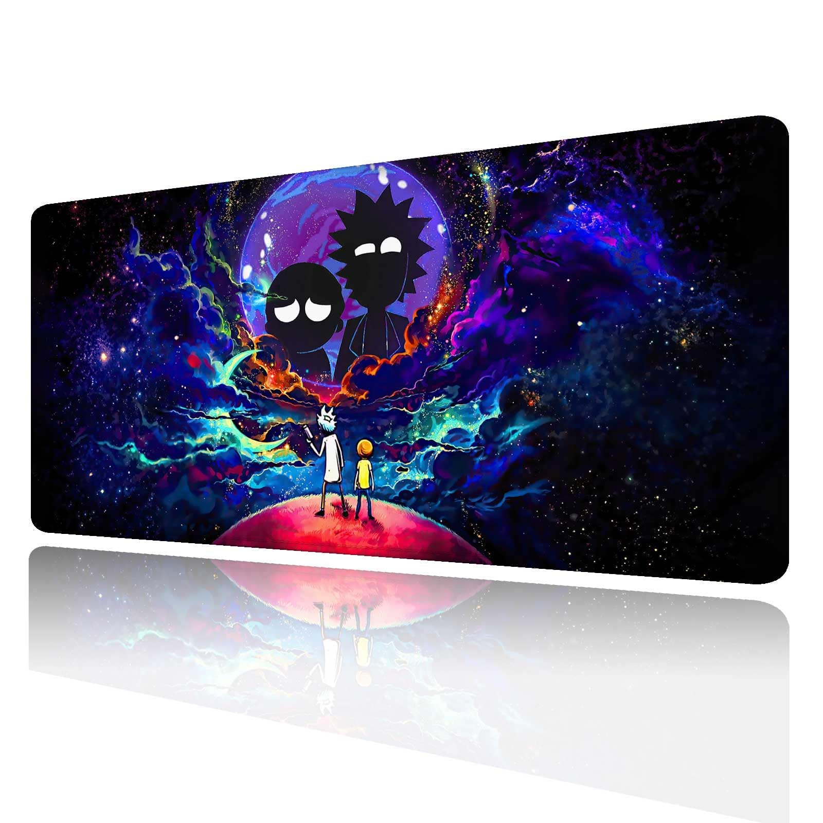 MAKINGTEC Large Gaming Mouse Pad, Extra Large Anime Mouse Pad, Non-Slip Rubber Base and Stitched Edges Desk Pad, Smooth Surface Mouse Mat for Computer Home Office Work and Study 31.5"x15.7"