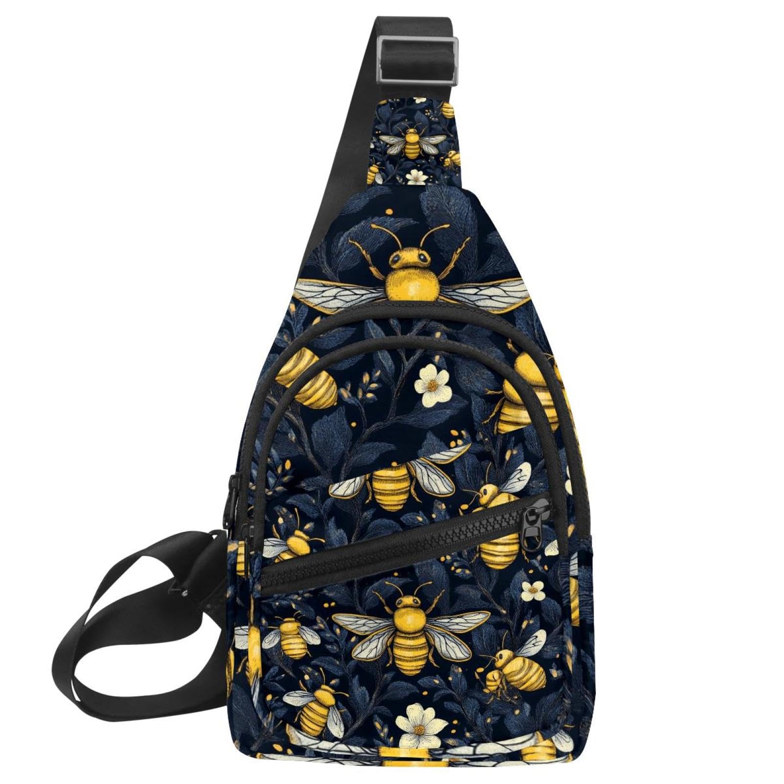 Mochila de pecho ligera multicolor 30x18cm para viajes activos 7