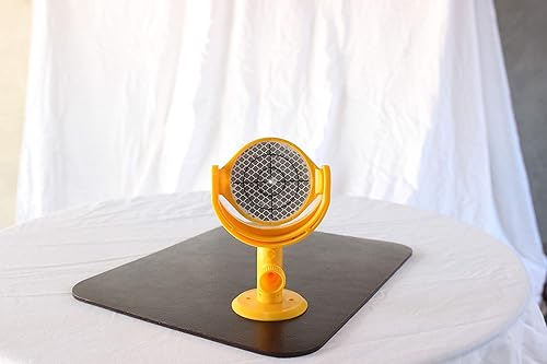 Miniatura 6 de Mini prisma topografía, prisma de topografía hoja reflexiva de la blanco con el tenedor MP103 con el punto de mira impreso