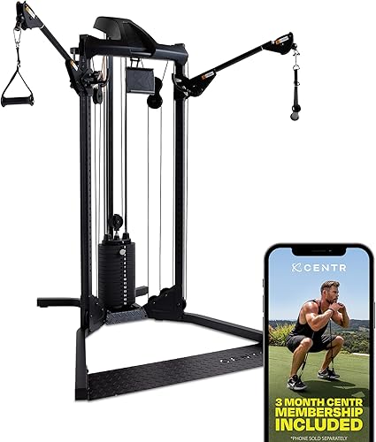 Centr Entrenador funcional para gimnasio en casa, máquina de cable multifuncional, sistema de gimnasio en casa, máquina de pesas para entrenamiento