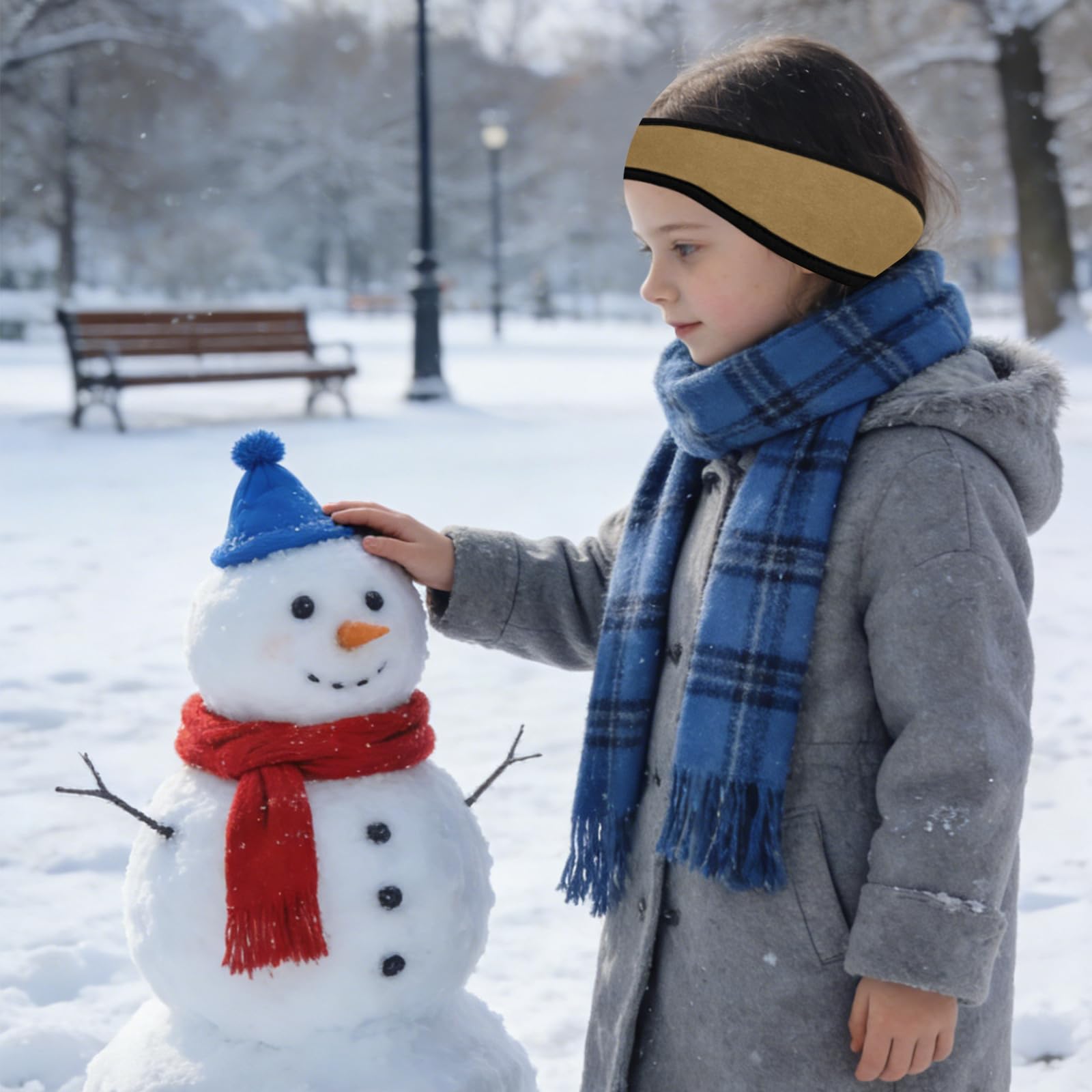 6 orejeras para niños, diademas, calentadores de orejas de invierno para niños y niñas, diademas de invierno para deportes al aire libre, correr, senderismo, ciclismo, tenis, trotar