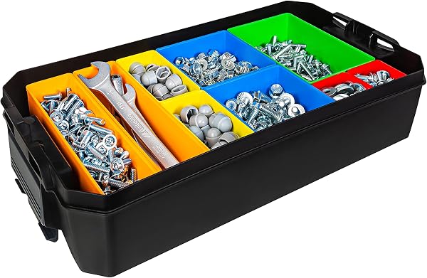 Bosch Sortimo ProClick H3 CT M74 – Insertos para bandeja de herramientas ProClick Tray – Cajas de clasificación para tornillos y piezas pequeñas - 3