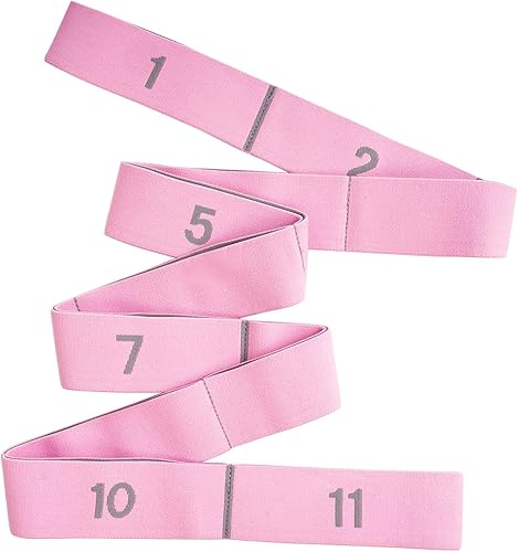 Miniatura 7 de Elastic Stretching Strap with 11 Loops, Adjustable Stretch Band for Adults - Flexibility Straps for Yoga, Pilates, Dance - Non-Slip Fabric