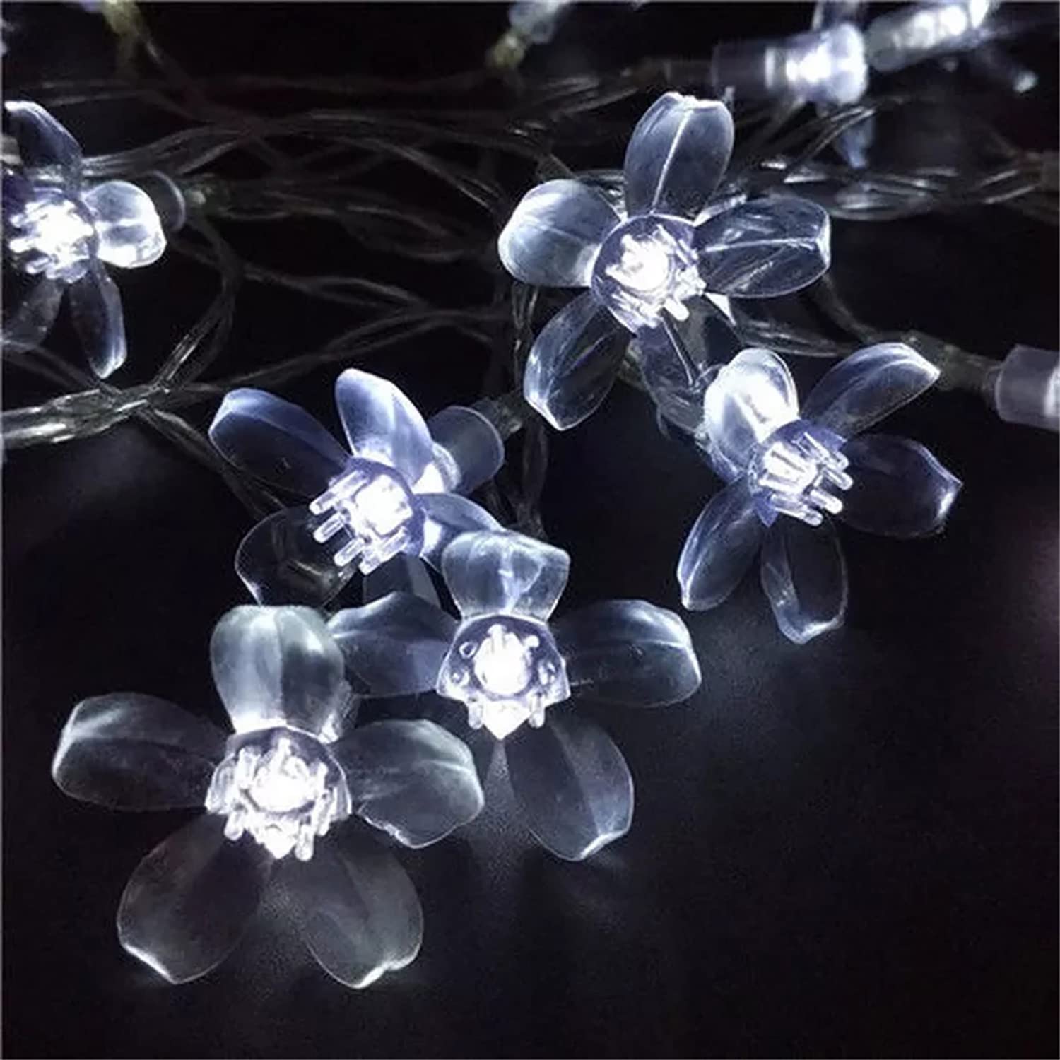 Guirlande Lumineuse à 100 LED En Forme De Fleur De Cerisier