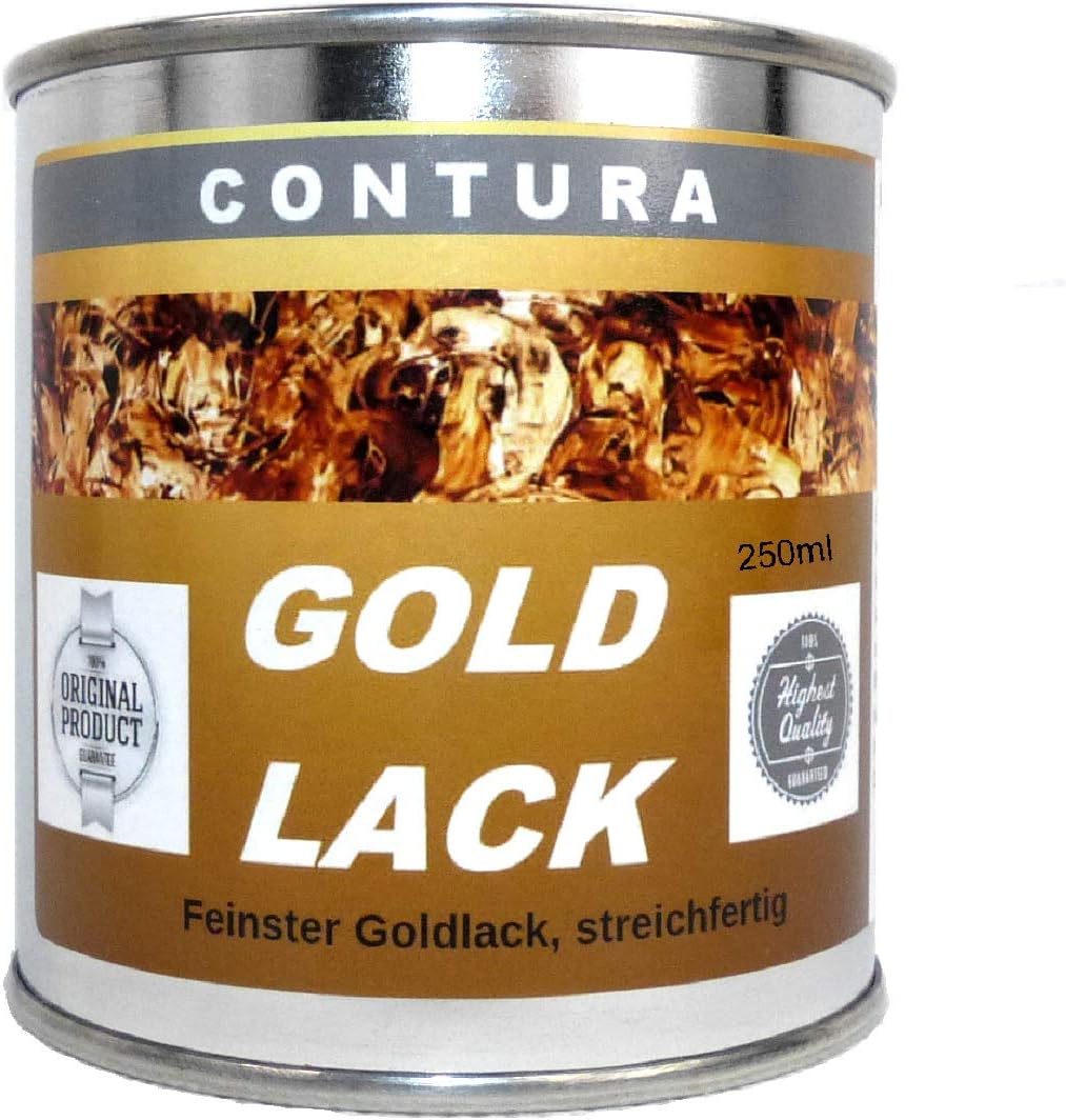 Jansen Goldlack 125ml Metalleffektlack Außen Und Innen