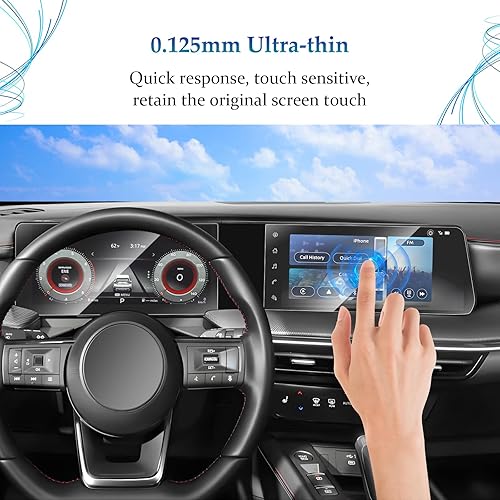 Vista 91 de SKTU Protector de pantalla de 8 pulgadas para Rogue 2021-2026 (SV, Rock Creek) / Altima SV 2019-2025 / Sentra (SR, SV) 2020-2025 Accesorios Rogue
