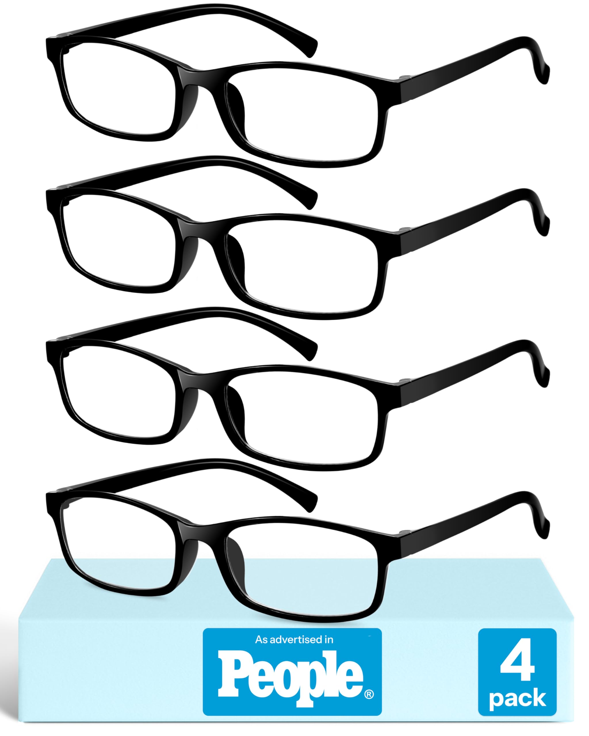 Gaoye +2.75 Reading Glasses Men - TR90 Frames