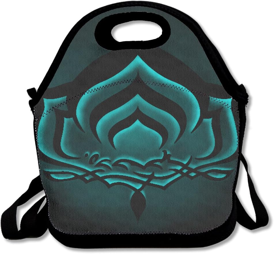Warframe Logo Outdoor School Lunch Bags Picnic Bag Backpack