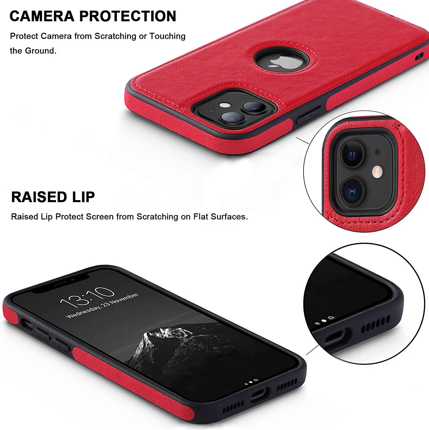 MOJO Notepad Phone Case for iPhone - Folding Wallet Case with Pen and Note Pad e