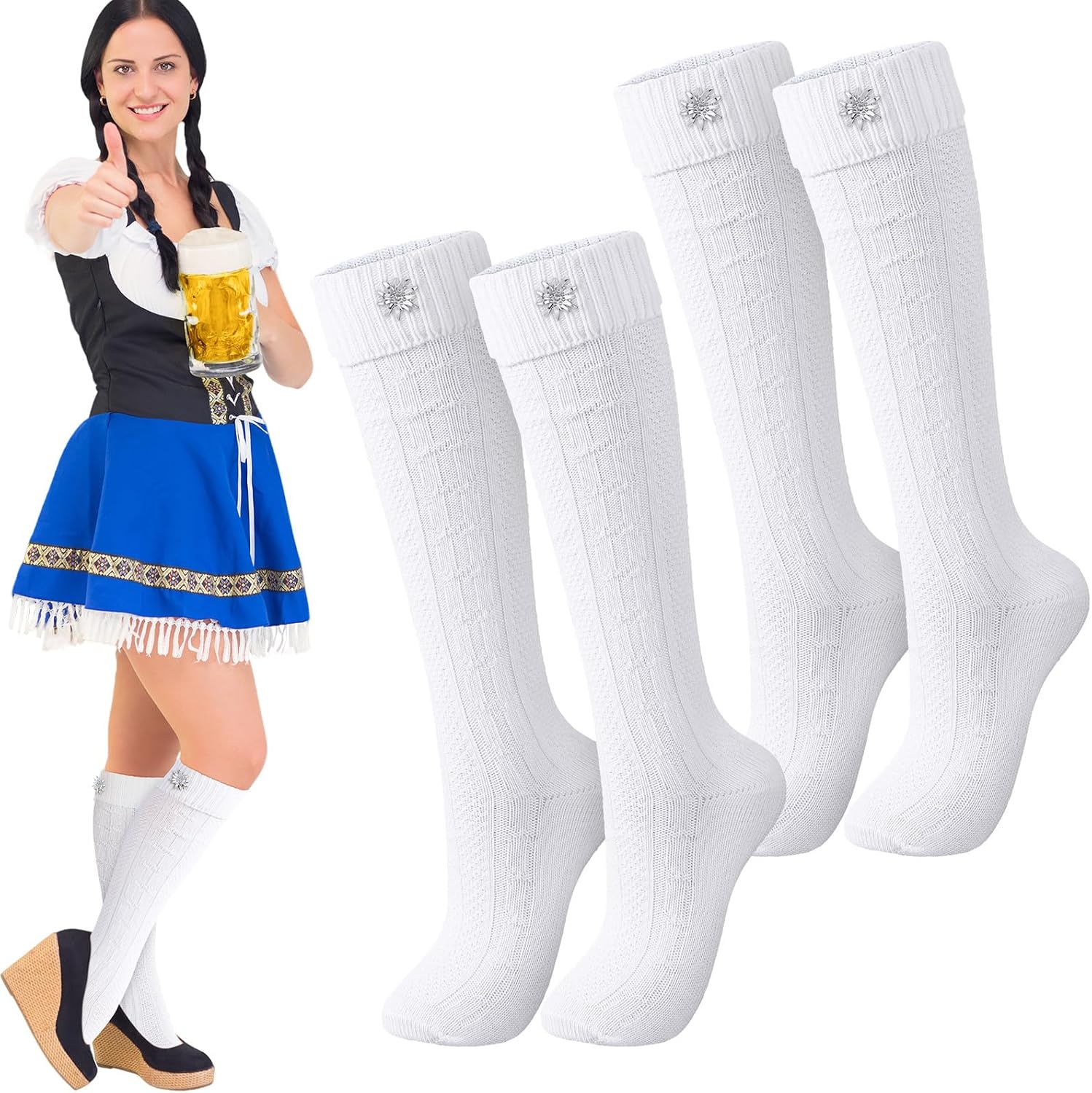 2 Pairs Oktoberfest Socks