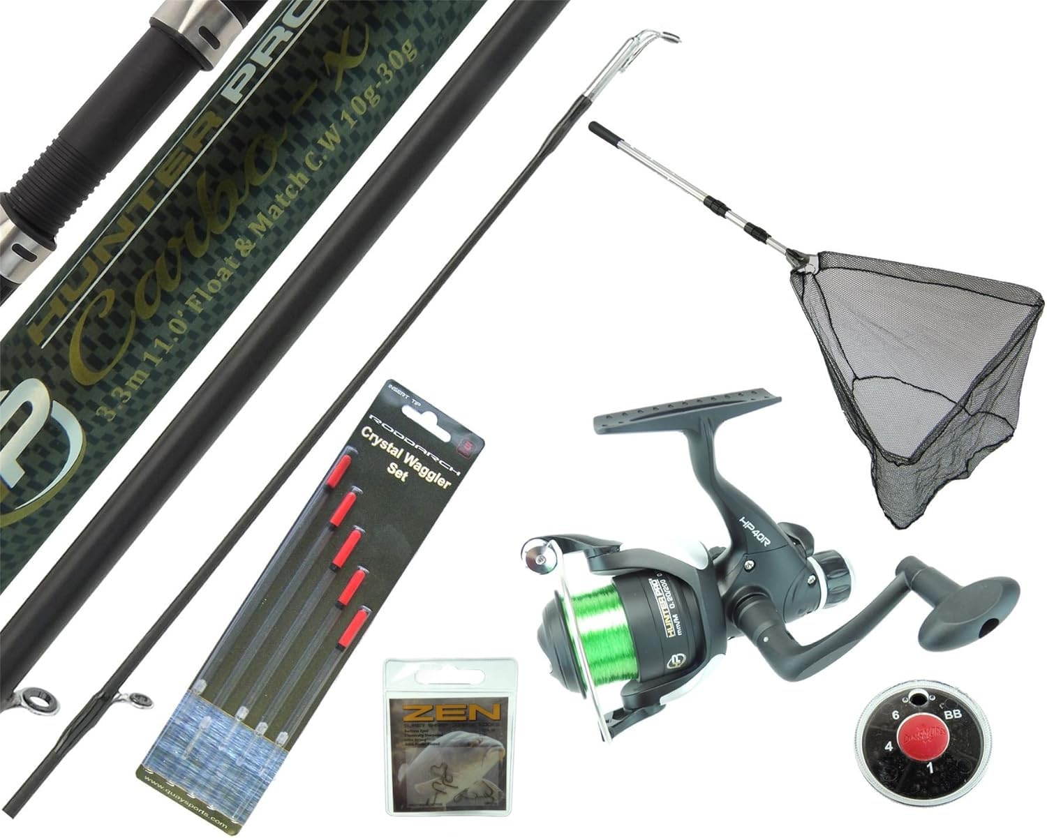 Hunter Pro 11ft Carbo-X Match Fishing Starter Kit