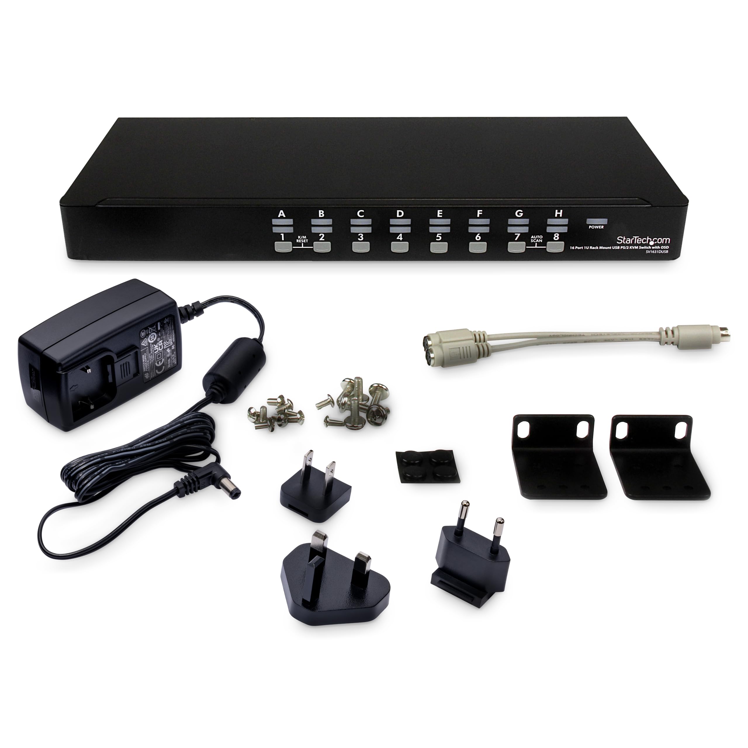 StarTech.com 16 porte Starview USB Console Kvm Switch