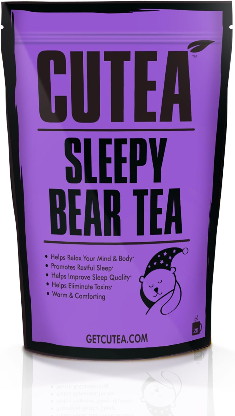 Bedtime Tea for Stress Relief, Anxiety Relief, and Sleep Help - Sleep Tea for Deep Sleep & Tranquil Sleep - Sleepy Time Tea makes great Relaxation Gifts, Anxiety Gifts, and Sleep Gifts - 28 Tea Bags