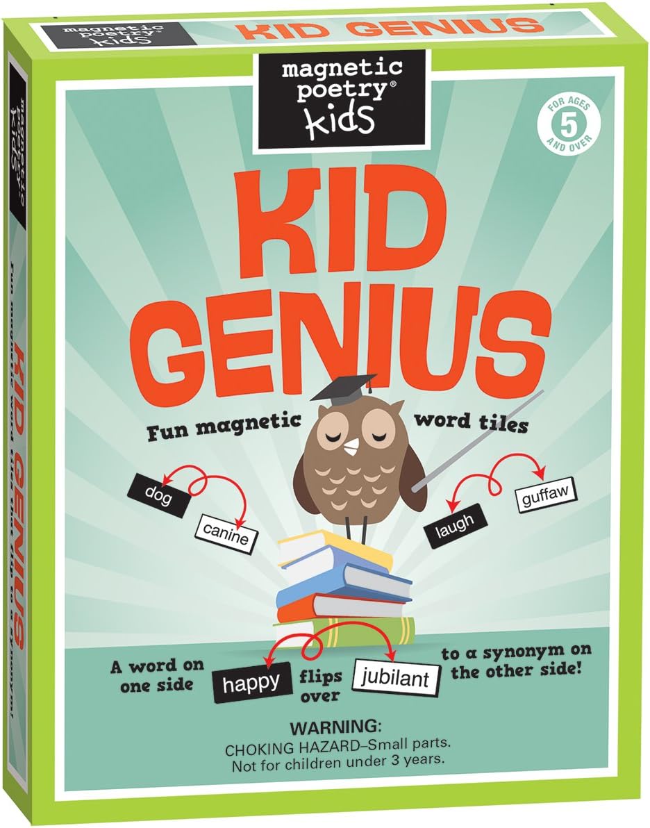 Kid Genius: Magnetic Poetry Kit