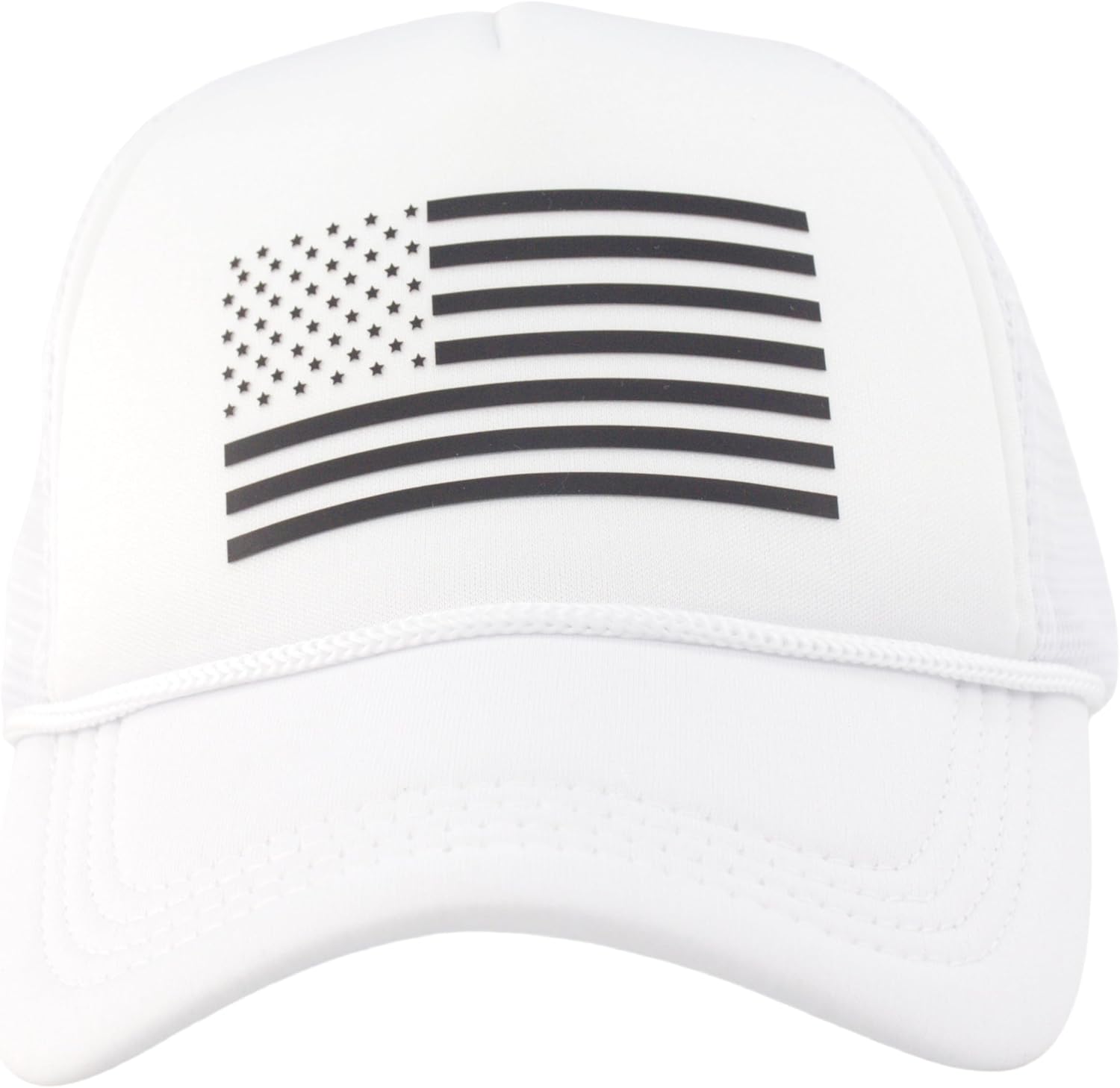 American Flag Cap for Men Women, Snapback US Patriotic Trucker Rope Hat 250th Anniversary Veterans Memorial Day Gifts - Image 2