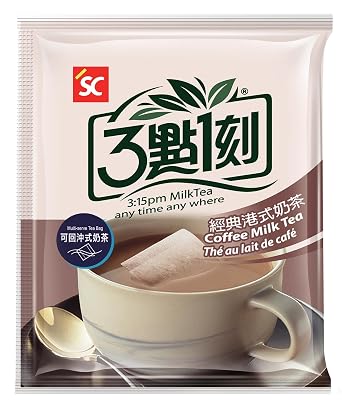 3:15pm Milk Tea - Classic Series - Authentic Bubble Tea (10 teabags) (Coffee Milk Tea, 10)
